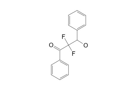 2,2-Difluoro-3-hydroxy-1,3-diphenylpropan-1-one