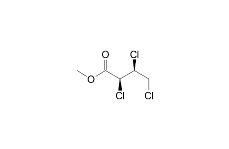 erythro-2,3,4-trichlorobutanoic acid methyl ester