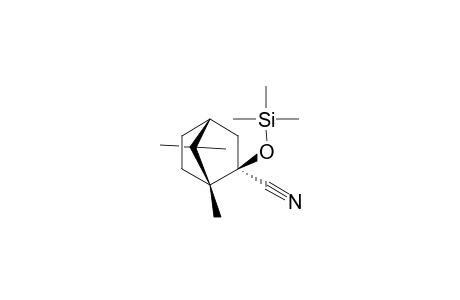 (1R,2R,4R)-1,7,7-Trimethyl-2-trimethylsilanyloxy-bicyclo[2.2.1]heptane-2-carbonitrile