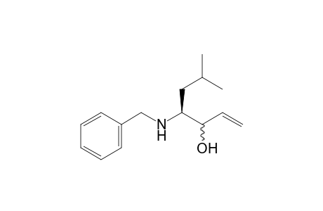(4S)-4-(benzylamino)-6-methyl-hept-1-en-3-ol