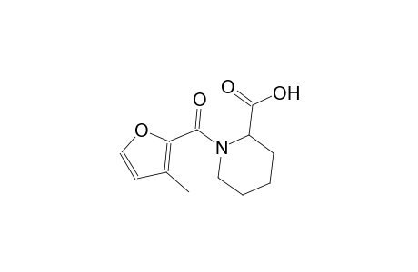 1-(3-methyl-2-furoyl)-2-piperidinecarboxylic acid