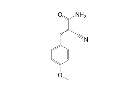 2-cyano-3-(4-methoxyphenyl)prop-2-enamide