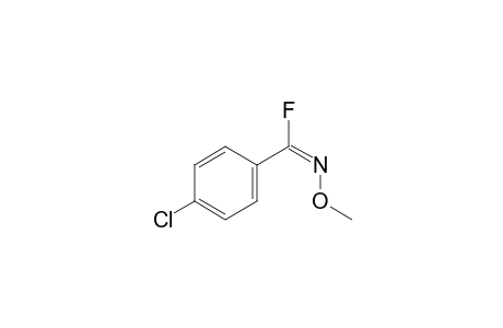 (E)-4-Chloro-N-methoxy-carboxyimidoyl fluoride