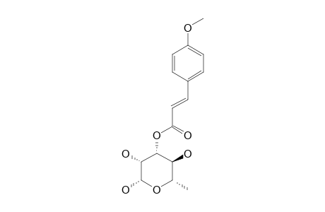 3-O-TRANS-PARA-METHOXYCINNAMOYL-BETA-RHAMNOPYRANOSIDE