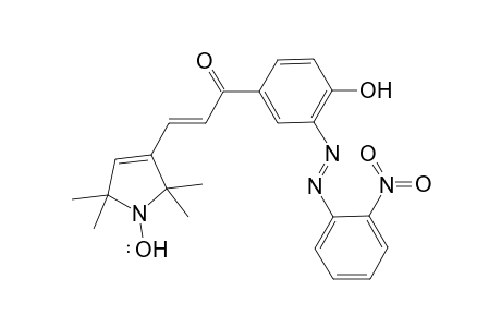 2,5-Dihydro-3-[4-hydroxy-3-(2-nitrophenylazo)-3-oxo-1-propenyl]-2,2,5,5-tetramethyl-1H-pyrrol-1-yloxyl redical