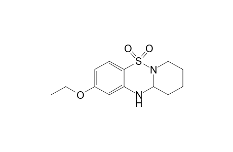 Pyrido[1,2-b][1,2,4]benzothiadiazine, 2-ethoxy-7,8,9,10,10a,11-hexahydro-, 5,5-dioxide
