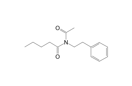 N-Acetyl-N-phenethylpentanamide