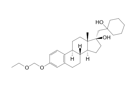 3-O-Ethoxymethyl-17.alpha.-[(1-hydroxycyclohexyl)methyl]-17.beta.-estradiol
