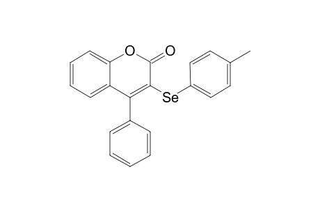 4-Phenyl-3-(p-tolylselanyl)-2H-chromen-2-one