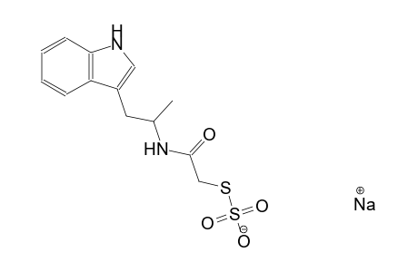 sodium S-(2-{[2-(1H-indol-3-yl)-1-methylethyl]amino}-2-oxoethyl) thiosulfate