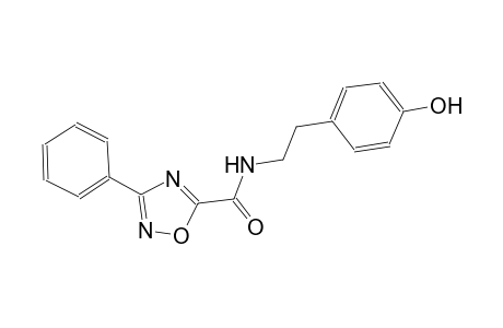 1,2,4-oxadiazole-5-carboxamide, N-[2-(4-hydroxyphenyl)ethyl]-3-phenyl-