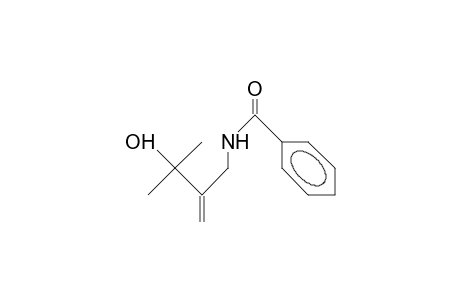 N-(3-Hydroxy-3-methyl-2-methylene-butyl)-benzamide