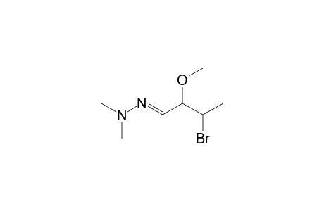 3-Bromo-2-methoxybutanal dimethylhydrazone