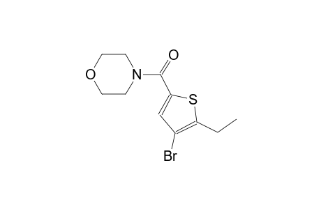 4-[(4-bromo-5-ethyl-2-thienyl)carbonyl]morpholine