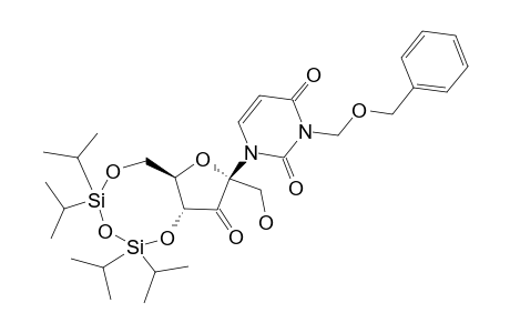 3-N-BENZYLOXYMETHYL-1-[4,6-O-(1,1,3,3-TETRAISOPROPYLDISILOXANE-1,3-DIYL)-BETA-D-ERYTHRO-2,3-HEXODIULOFURANOSYL]-URACIL