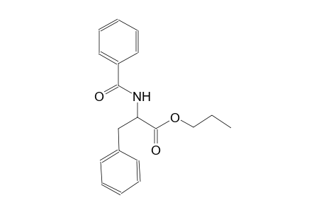 phenylalanine, N-benzoyl-, propyl ester