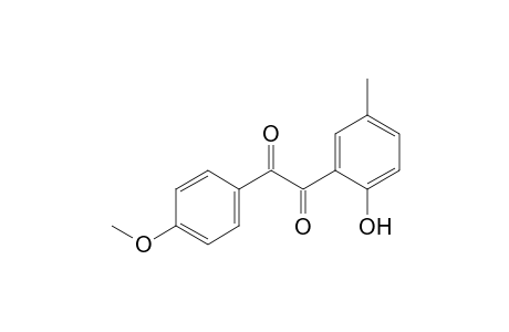 1-(2-Hydroxy-5-methylphenyl)-2-(4-methoxyphenyl)ethane-1,2-dione