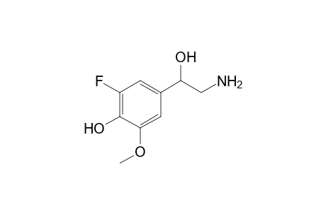 4-(2-amino-1-hydroxy-ethyl)-2-fluoro-6-methoxy-phenol
