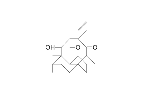 3-Deoxo-3-A-methoxy-11-oxo-mutilin