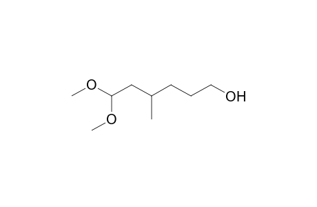 6,6-Dimethoxy-4-methylhexan-1-ol