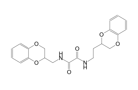 ethanediamide, N~1~-[2-(2,3-dihydro-1,4-benzodioxin-2-yl)ethyl]-N~2~-[(2,3-dihydro-1,4-benzodioxin-2-yl)methyl]-