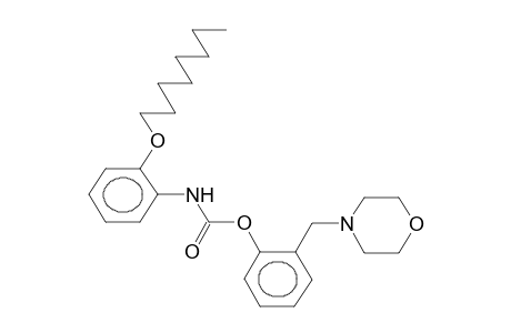 N-2-OCTYLOXYPHENYL-O-(2-MORPHOLINOMETHYLPHENYL)CARBAMATE