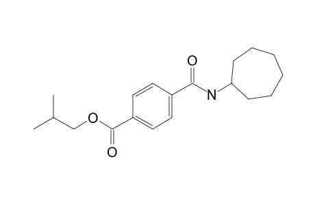 Terephthalic acid, monoamide, N-cycloheptyl-, isobutyl ester