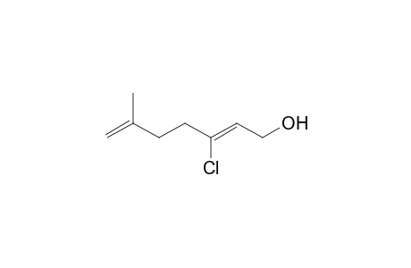 (2Z)-3-chloranyl-6-methyl-hepta-2,6-dien-1-ol