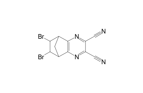 6,7-Dibromo-2,3-dicyano-5,6,7,8-tetrahydro-5,8-methanoquinoxaline