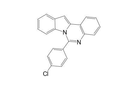 6-(4-Chlorophenyl)indolo[1,2-c]quinazoline