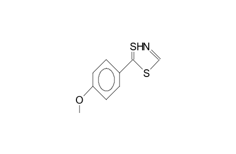 5-(4-Methoxy-phenyl)-1,4,2-dithiazolium cation