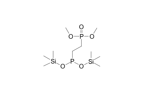 BIS(TRIMETHYLSILYL)-BETA-DIMETHYLPHOSPHONOETHYLPHOSPHONITE