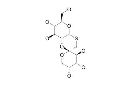 1-S-ALPHA-D-GLUCOPYRANOSYL-1-THIO-BETA-D-FRUCTOPYRANOSIDE-1,1':2,2'-DIANHYDRIDE