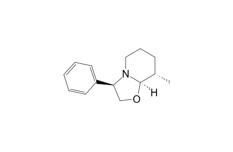 (3R,8S,8aR)-8-methyl-3-phenyl-3,5,6,7,8,8a-hexahydro-2H-oxazolo[3,2-a]pyridine