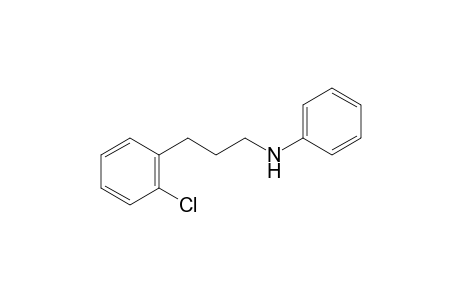 N-[3-(2-chlorophenyl)propyl]aniline