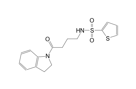 2-thiophenesulfonamide, N-[4-(2,3-dihydro-1H-indol-1-yl)-4-oxobutyl]-