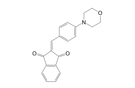2-[4-(morpholin-4-yl)-benzylidenyl]indan-1,3-dione