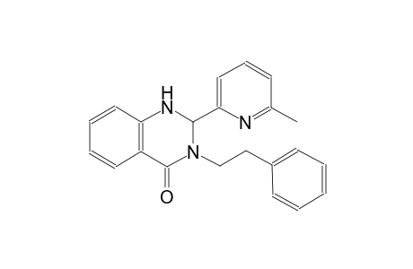 4(1H)-quinazolinone, 2,3-dihydro-2-(6-methyl-2-pyridinyl)-3-(2-phenylethyl)-