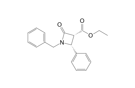 cis-Ethyl 1-Benzyl-2-oxo-4-phenyl-1-azacyclobutane-3-carboxylate