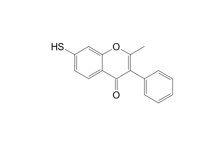 2-Methyl-3-phenyl-7-sulfanyl-chromen-4-one