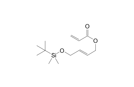 [(E)-4-[tert-butyl(dimethyl)silyl]oxybut-2-enyl] prop-2-enoate