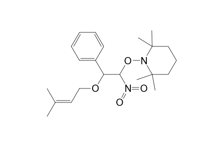 2,2,6,6-Tetramethyl-1-[1-nitro-2-phenyl-2-(prenyloxy)ethoxy]piperidine