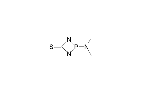 2-Dimethylamino-1,3-dimethyl-1,3-diaza-2-phosphetidin-4-thione