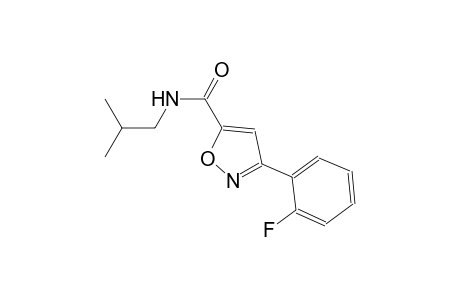 5-isoxazolecarboxamide, 3-(2-fluorophenyl)-N-(2-methylpropyl)-