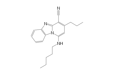 1-(pentylamino)-3-propylpyrido[1,2-a]benzimidazole-4-carbonitrile