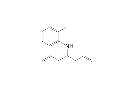 N-(1-Allyl-3-butenyl)-N-(o-methylphenyl)amine