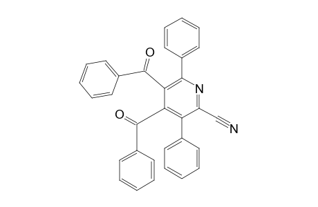 3,6-diphenyl-4,5-bis(phenylcarbonyl)pyridine-2-carbonitrile