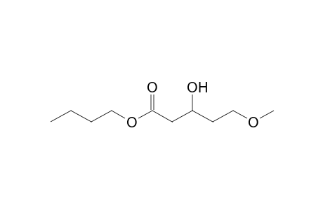 Butyl (3s)-3-hydroxy-5-methoxypentanoate