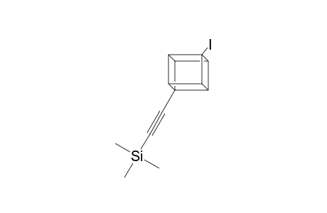1-(4-Iodocubyl)-2-(trimethylsilyl)acetylene