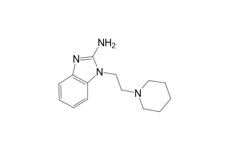 1-[2-(1-Piperidinyl)ethyl]-1H-benzimidazol-2-ylamine